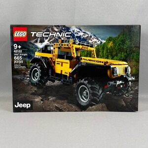 Lego #42122 Jeep Wrangler Rubicon Technic Retired Brand New Factory Sealed